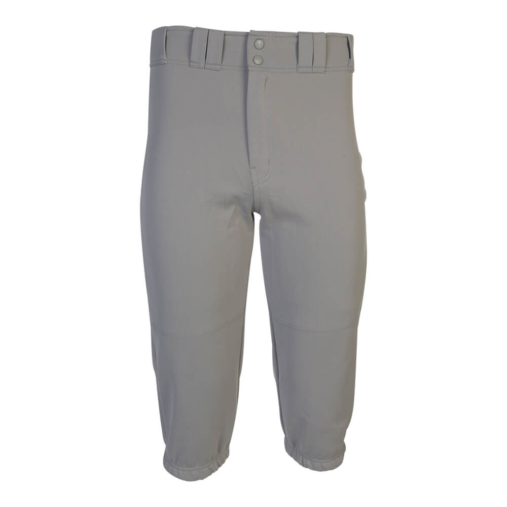 EASTON YOUTH PRO+ KNICKER LARGE GRAY BASEBALL PANT