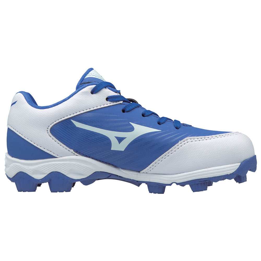 MIZUNO YOUTH 9 SPIKE ADVANCED FRANCHISE 9 ROYAL/WHITE BASEBALL CLEAT