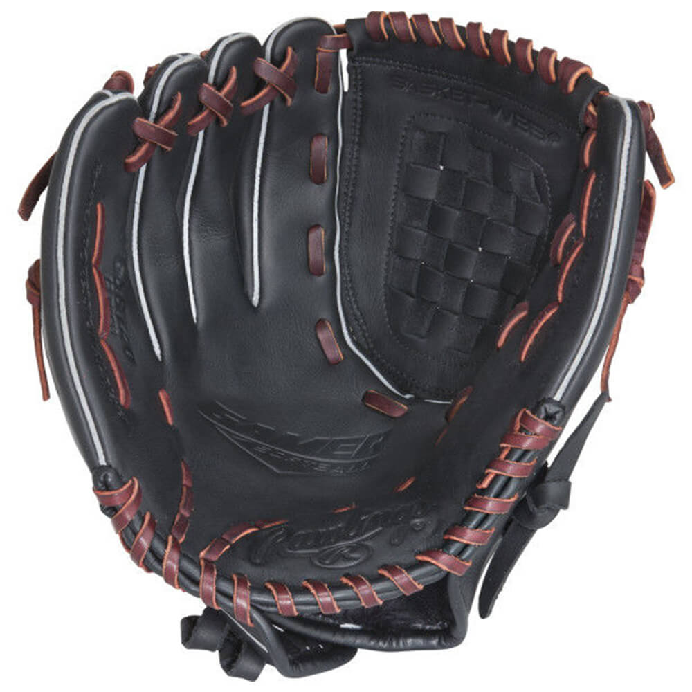 RAWLINGS GAMER BASKET WEB 12 INCH SOFTBALL GLOVE LEFT HAND THROW