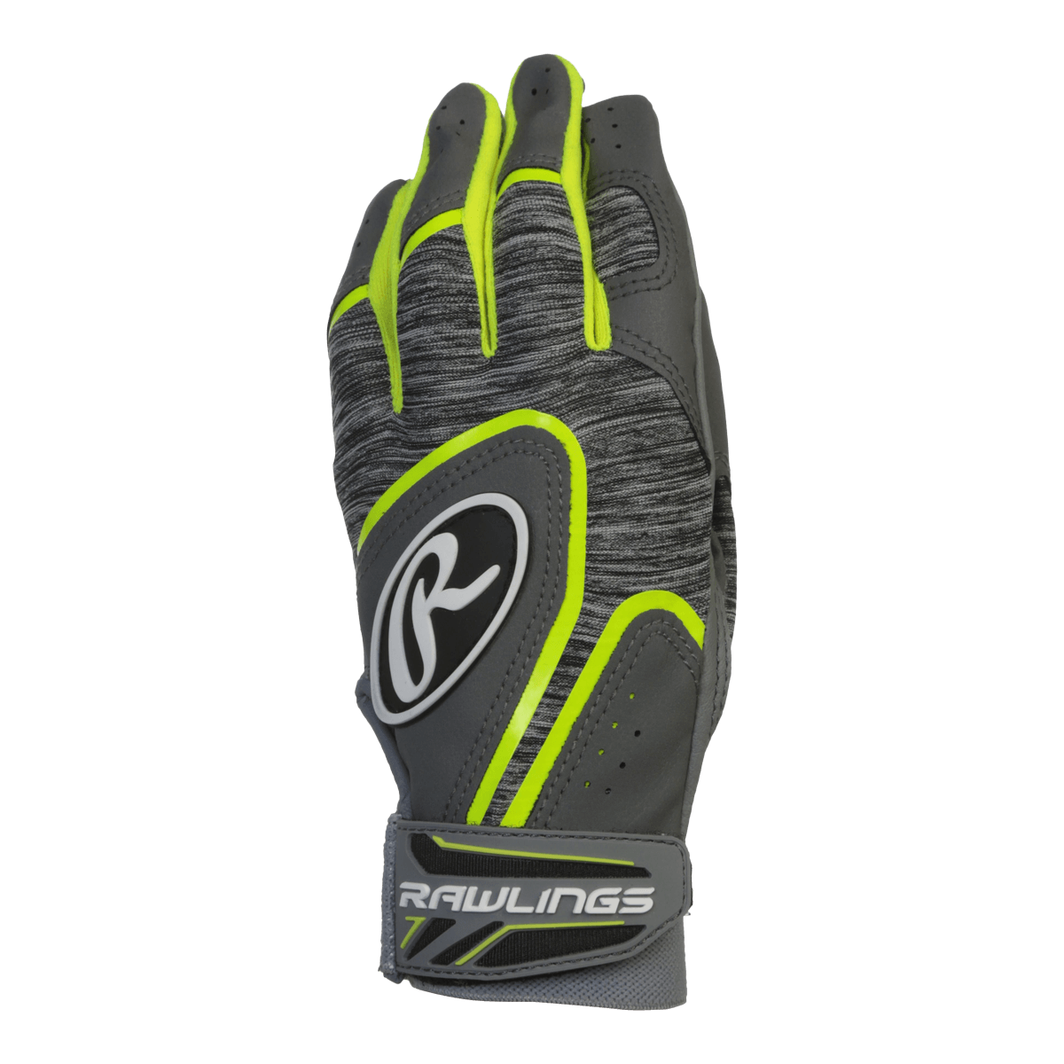 RAWLINGS 5150 YOUTH LARGE OPTIC YELLOW BATTING GLOVES