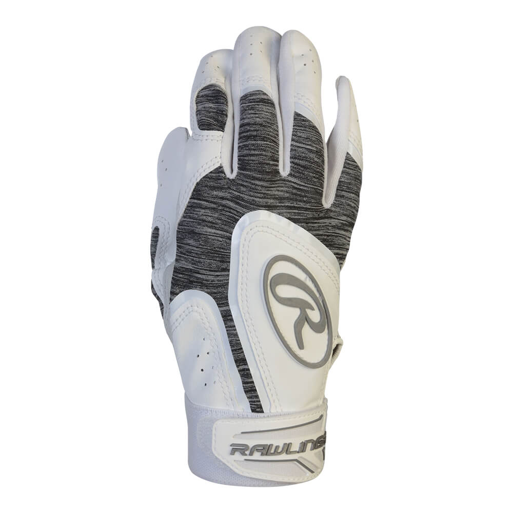 RAWLINGS WOMEN'S BATTING GLOVE STORM   X LARGE WHITE