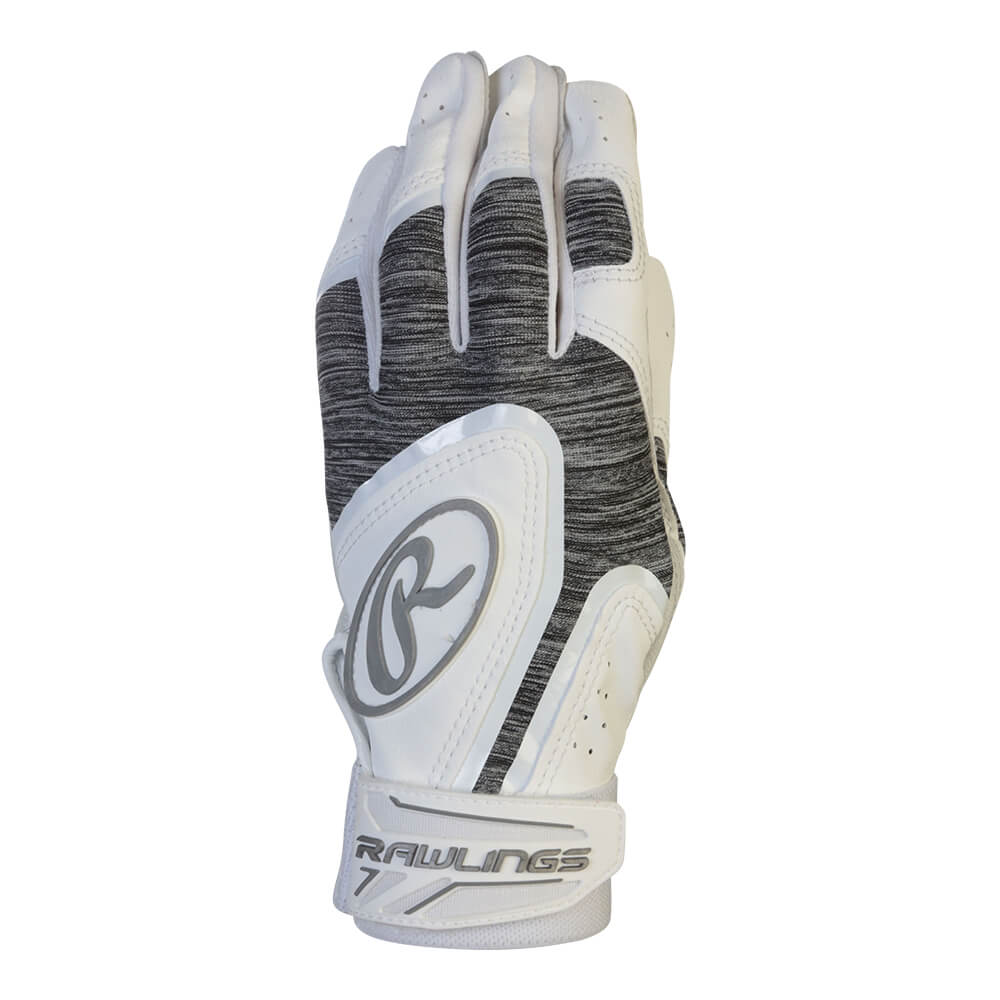 RAWLINGS WOMEN'S BATTING GLOVE STORM   X LARGE WHITE