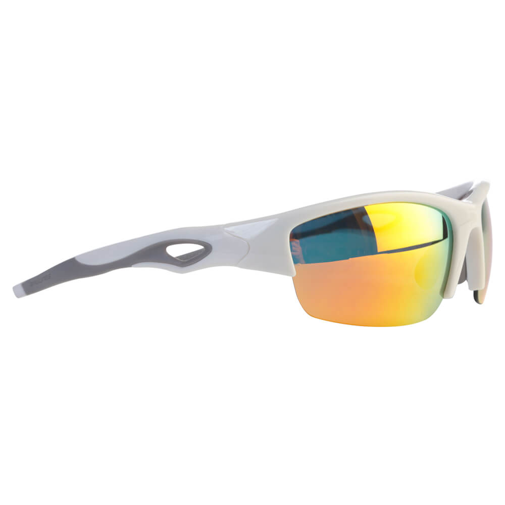 RAWLINGS SENIOR R-32 BASEBALL SUNGLASSES WHITE/ORANGE