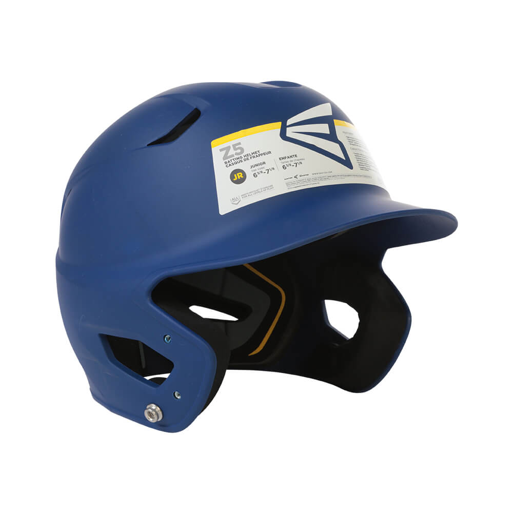 EASTON JR Z5 GRIP SOLID BATTING HELMET MATTE ROYAL