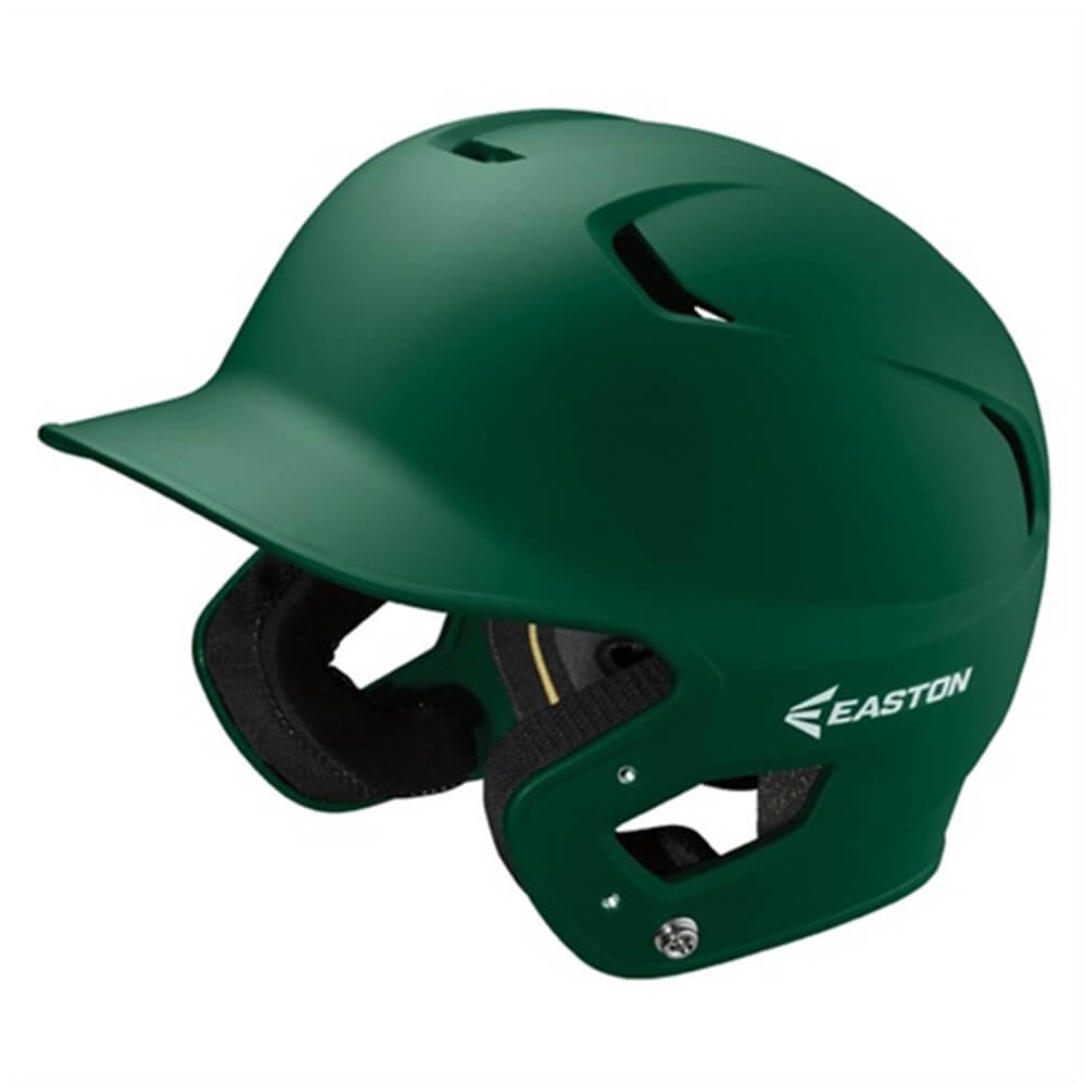 EASTON JR Z5 GRIP SOLID BATTING HELMET MATTE GREEN