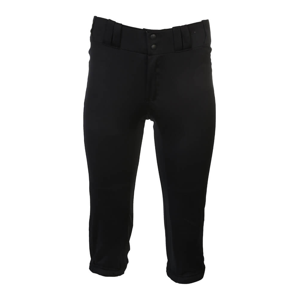 EASTON WOMEN'S PROWESS LARGE BLACK BASEBALL PANT