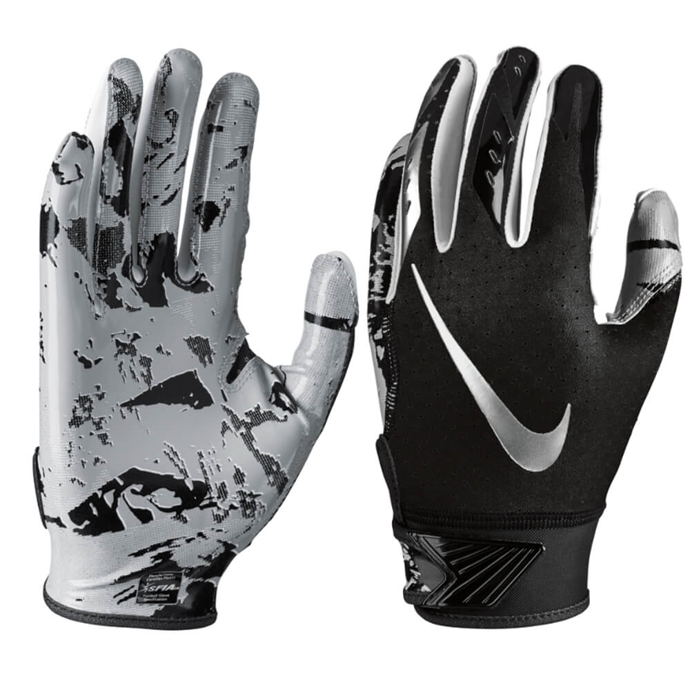 navy blue youth football gloves