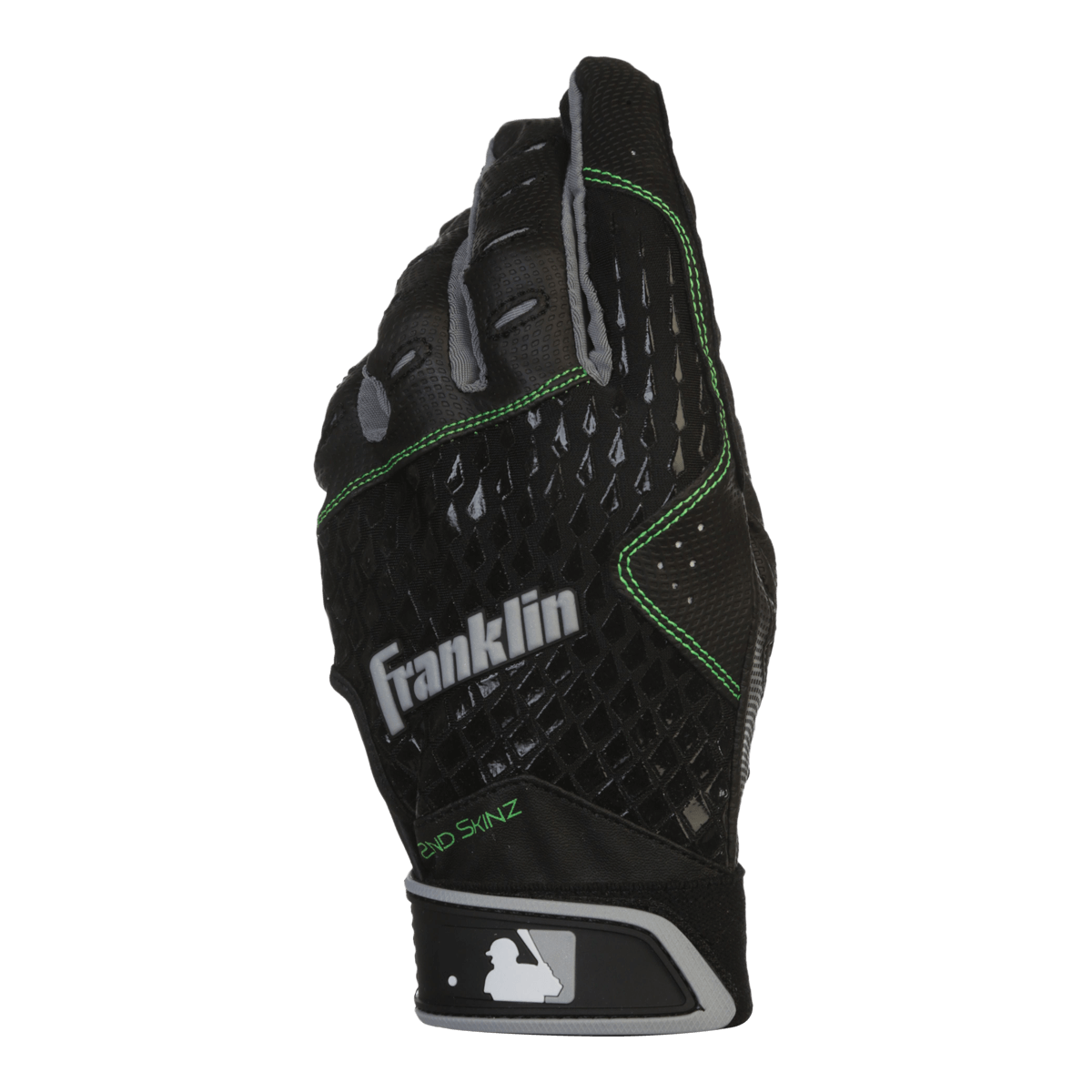 FRANKLIN BATTING GLOVE 2ND SKINZ BLACK