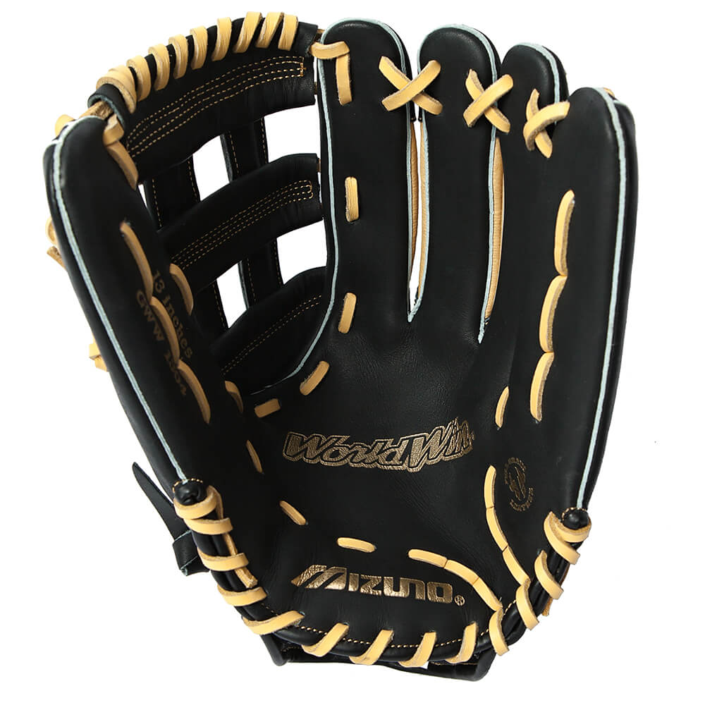 MIZUNO WORLD WIN 13 INCH SOFTBALL GLOVE LEFT HAND THROW