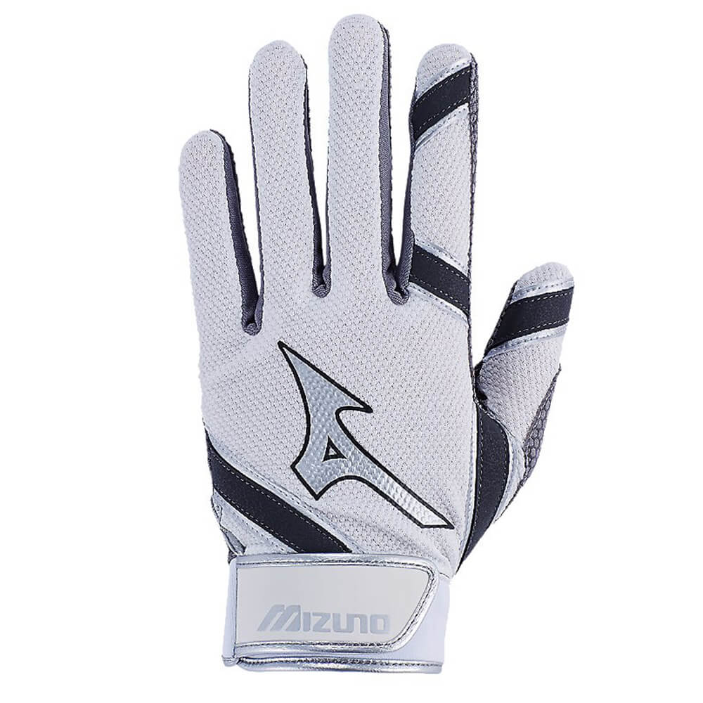 MIZUNO YOUTH MVP WHITE BATTING GLOVES