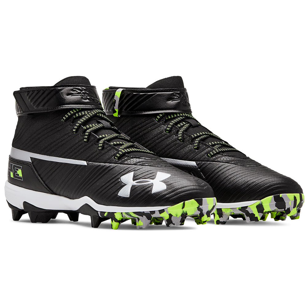 under armour men's harper 3 mid baseball cleats