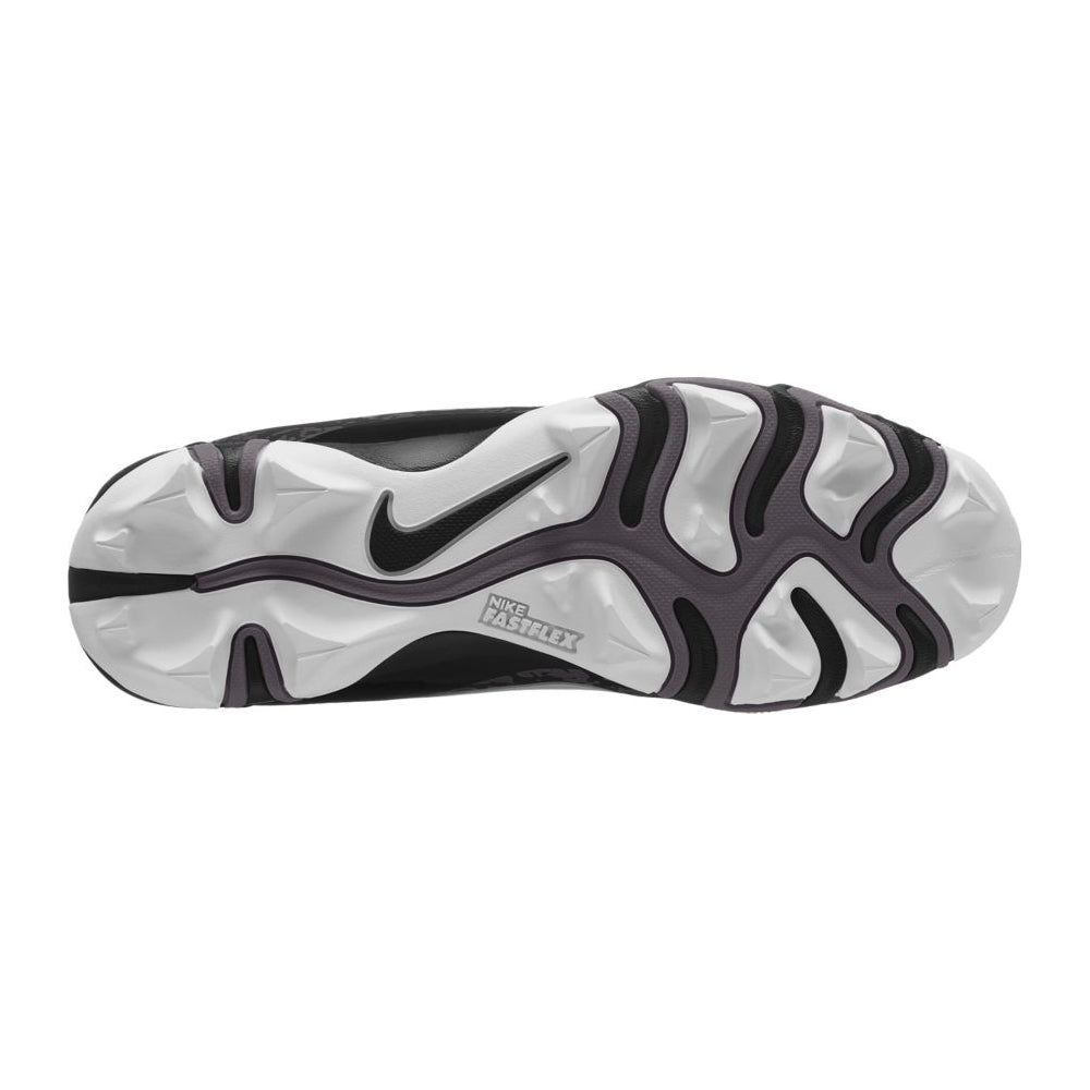 NIKE WOMEN'S HYPERDIAMOND 2.5 KEYSTONE BLACK/WHITE BASEBALL CLEAT