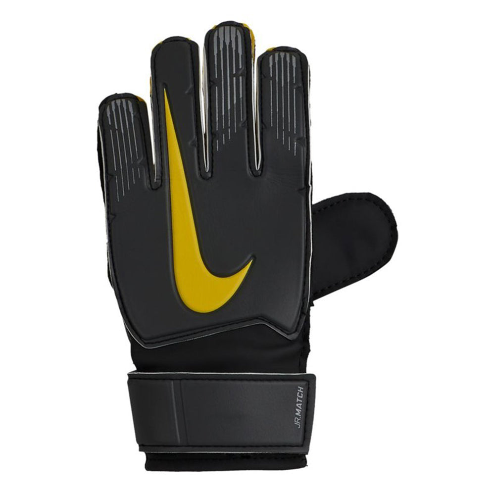 nike yellow and black goalkeeper gloves