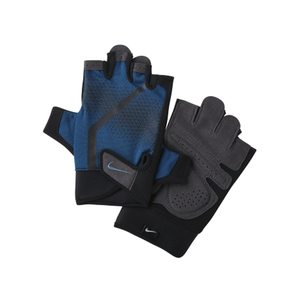 NIKE MEN'S EXTREME FITNESS GLOVE BLUE/GRAY