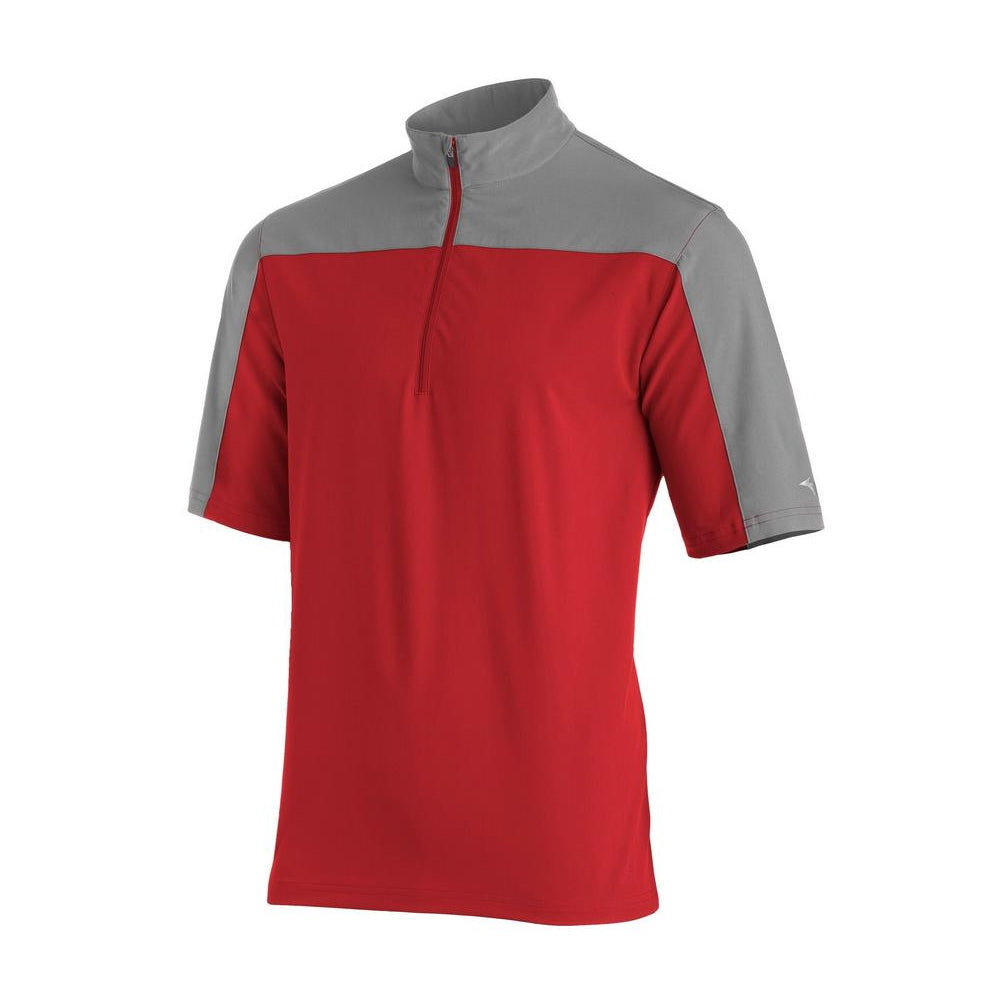 MIZUNO COMP BATTING JACKET RED/GREY