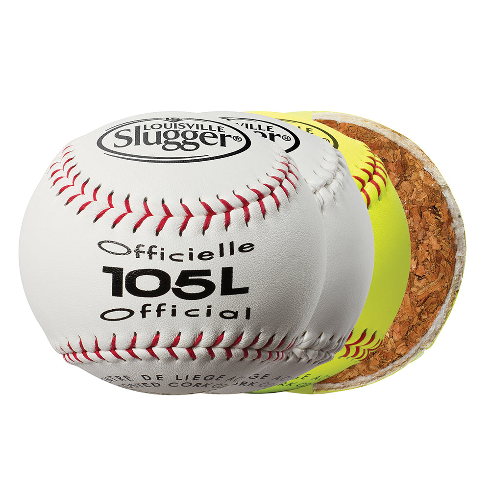 LOUISVILLE 105L COR47/230LB OPTIC 12 INCH SOFTBALLS 1 DOZEN