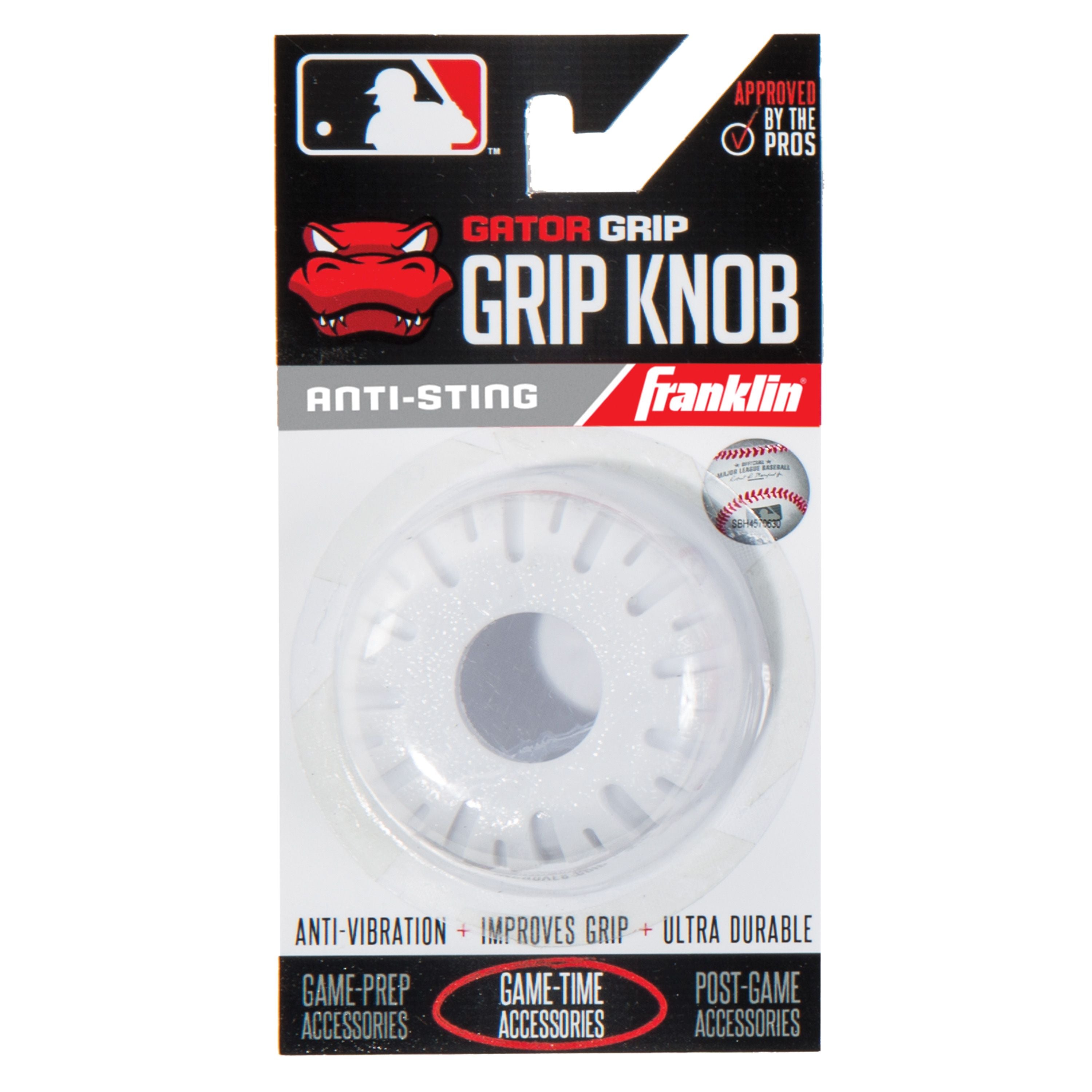 FRANKLIN GATOR GRIP KNOB WHITE