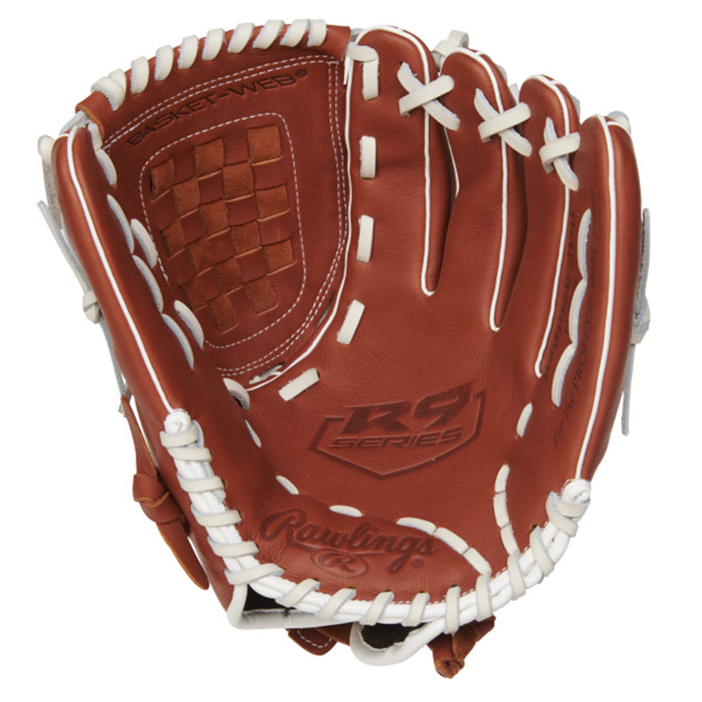 RAWLINGS R9 SERIES 12 INCH SOFTBALL GLOVE LEFT HAND THROW