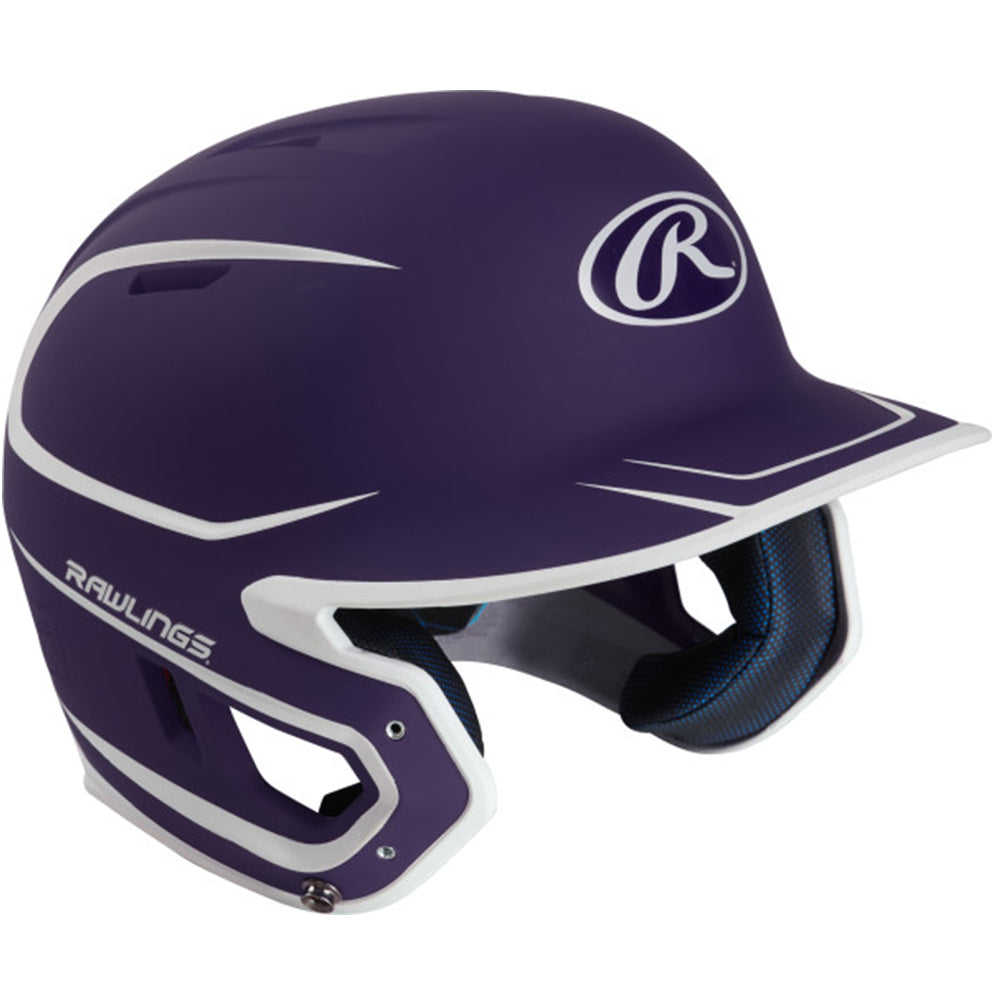 RAWLINGS JUNIOR MACH MATTE 2 TONE PURPLE/WHITE