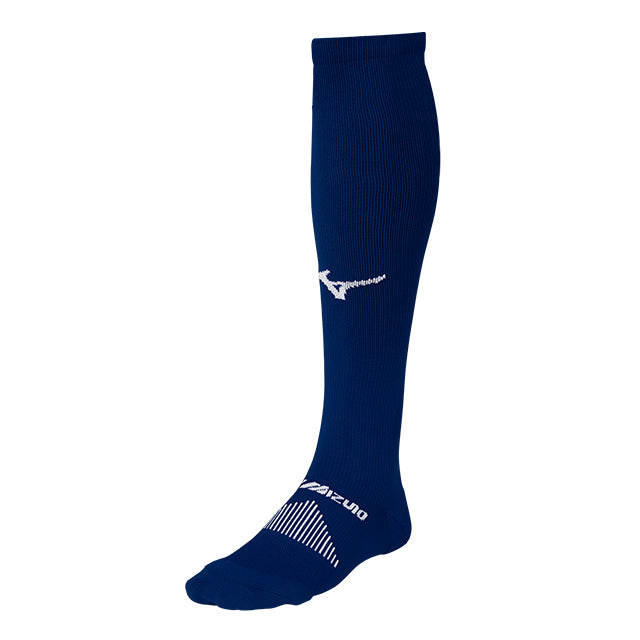 MIZUNO DIAMOND OVER THE CALF NAVY SOCK