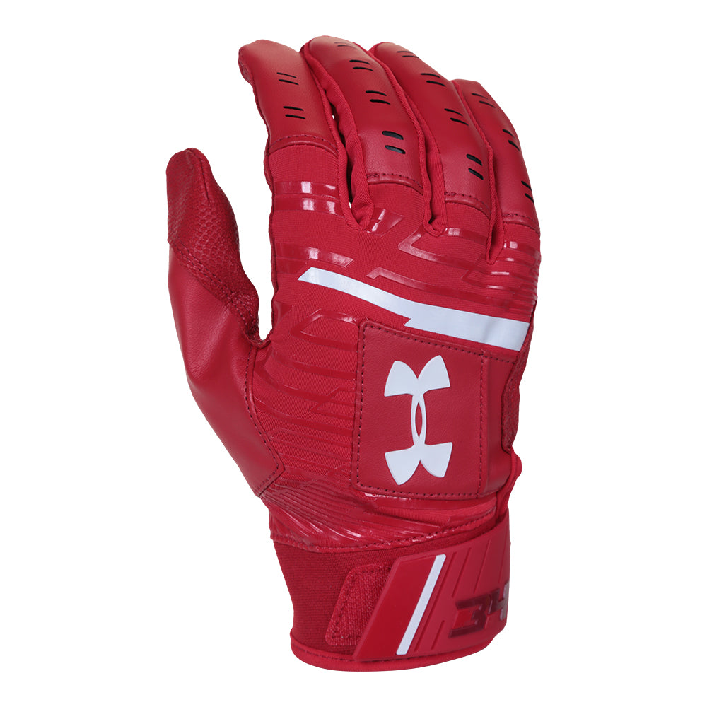 red under armour batting gloves