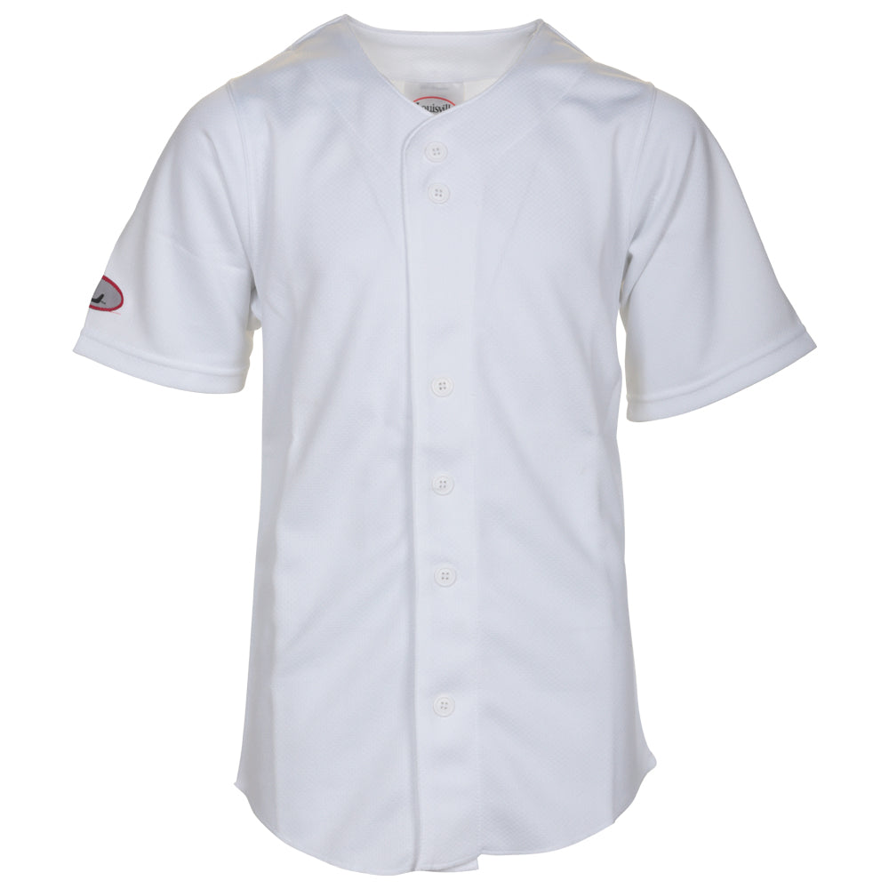 LOUISVILLE JUNIOR AEROKNIT WHITE SHORT SLEEVE SHIRT