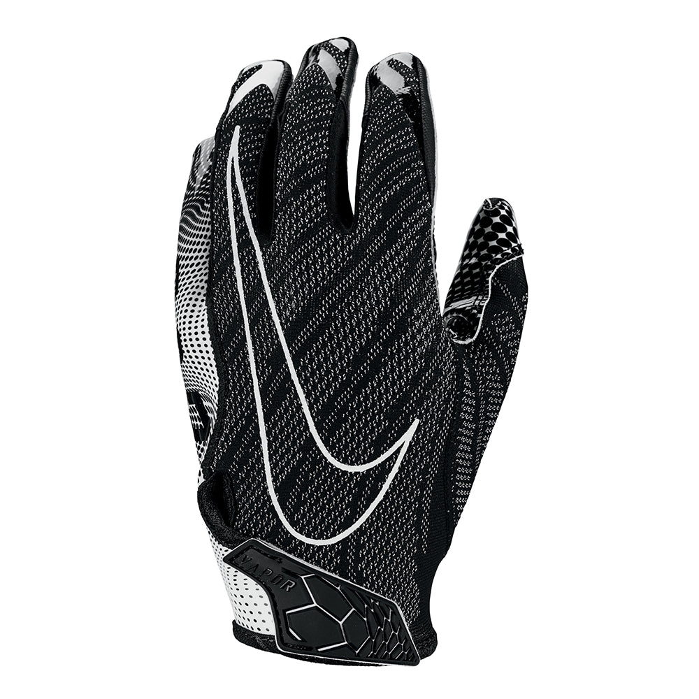 NIKE VAPOR KNIT 3.0 BLACK/WHITE FOOTBALL GLOVE