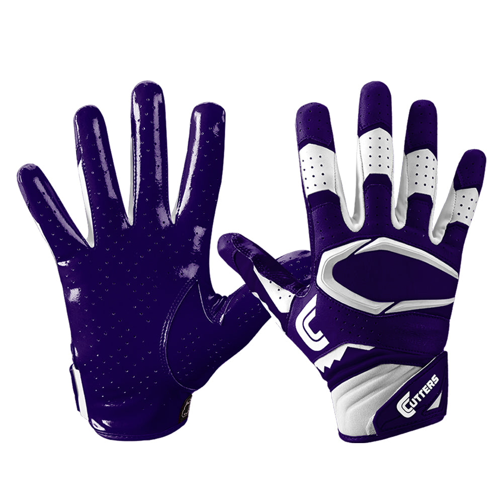 CUTTERS S451 REV PRO 2.0 PURPLE FOOTBALL GLOVE