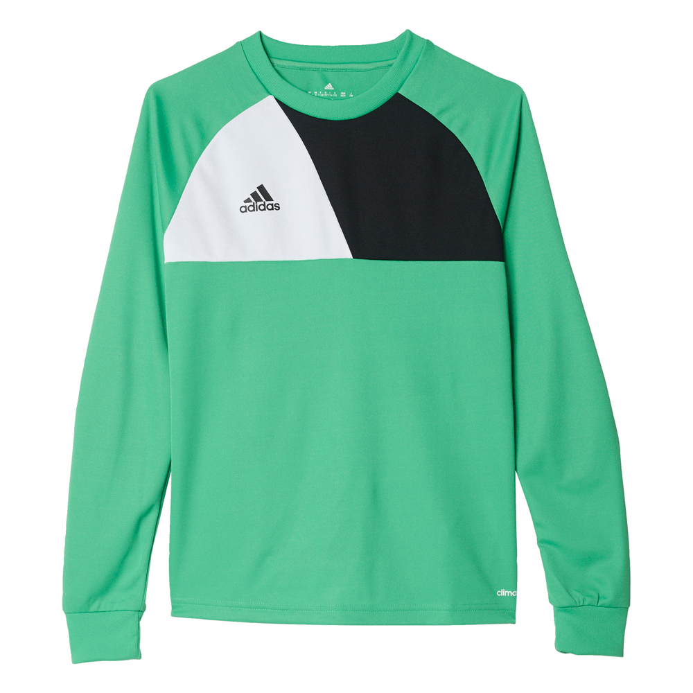 ADIDAS YOUTH ASSITA 17 ENERGY GREEN GOAL KEEPER JERSEY