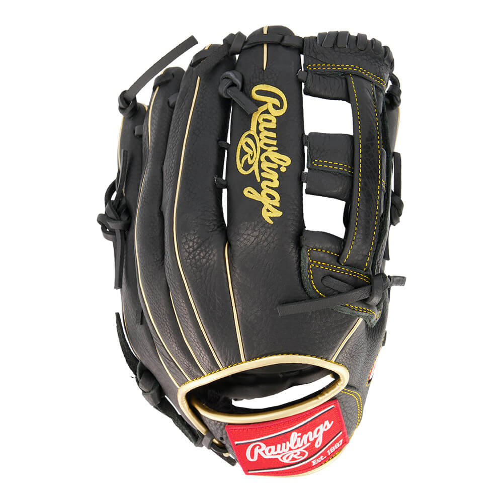 RAWLINGS GAMER GOLD SERIES 12.75 INCH BASEBALL GLOVE RIGHT HAND THROW