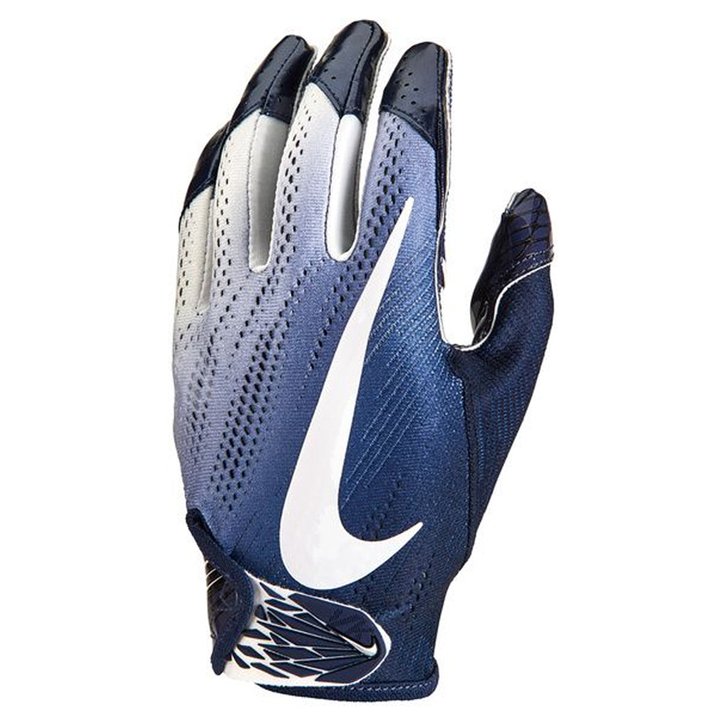 NIKE VAPOR KNIT 2.0 COLLEGE NAVY/WHITE FOOTBALL GLOVE