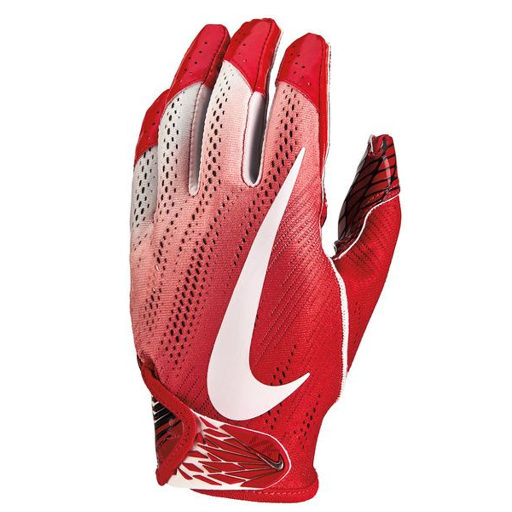 NIKE VAPOR KNIT 2.0 UNIVESITY RED/WHITE/WHITE FOOTBALL GLOVE