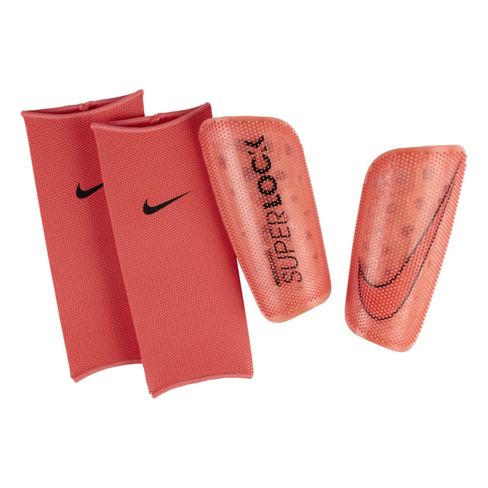 NIKE MERCURIAL LITE SUPERLOCK GUARD CRIMSON SHINGUARD