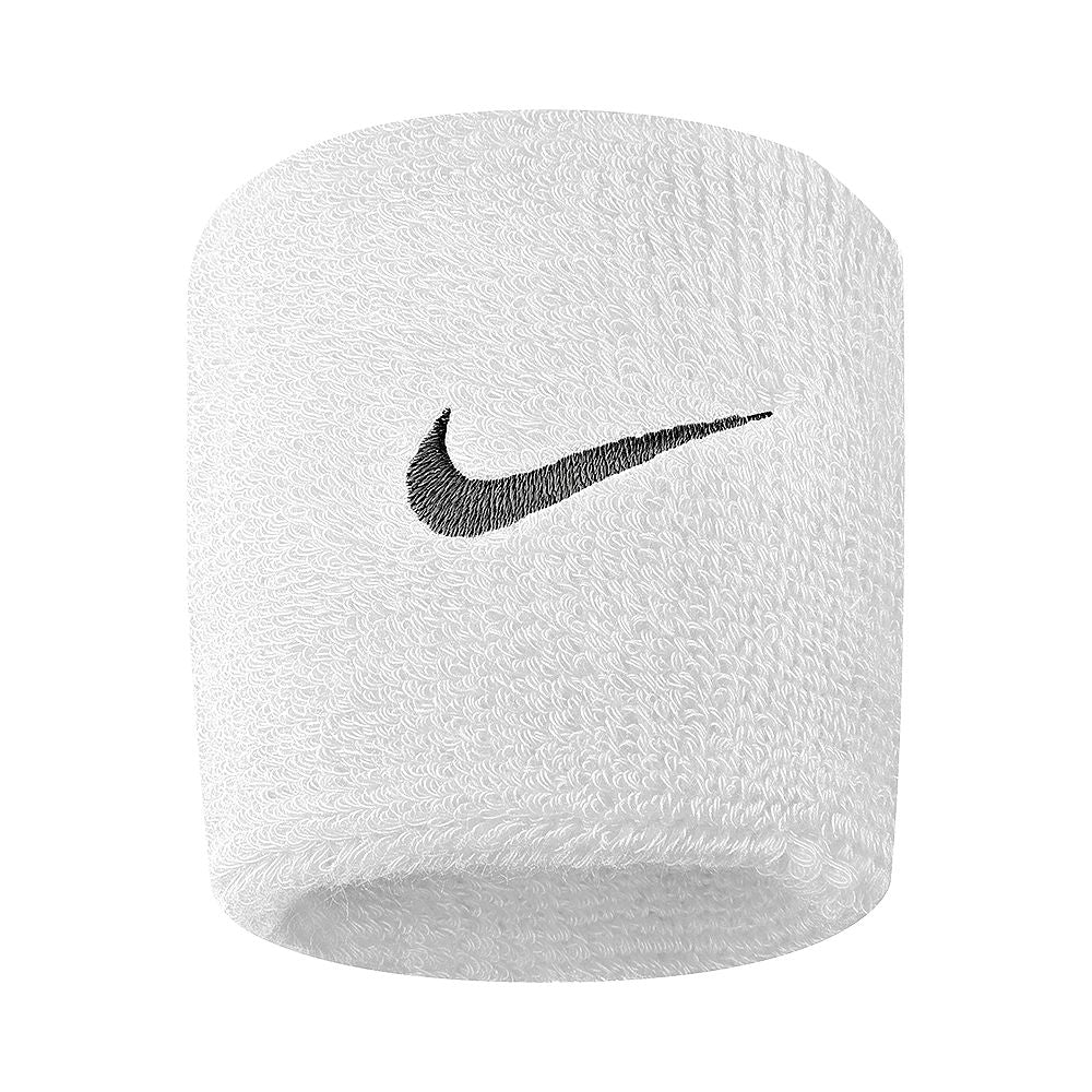 NIKE SWOOSH WRISTBANDS WHITE-BLACK