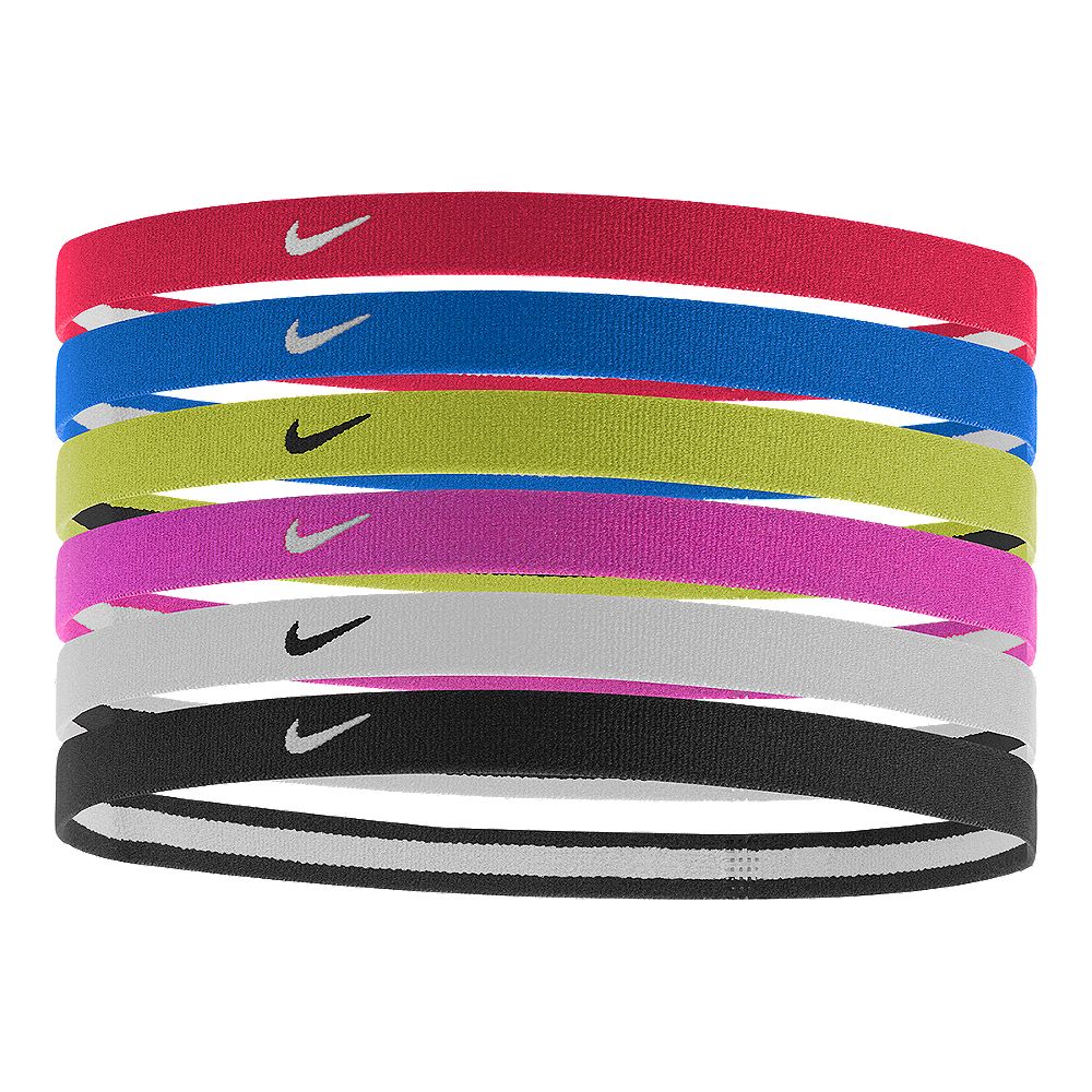 NIKE SWOOSH SPORT 6 PACK 2.O HEADBAND RED/ROYAL