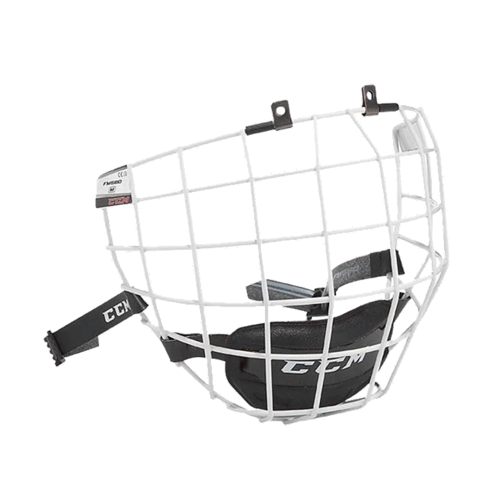 CCM 580 FACEMASK LARGE WHITE