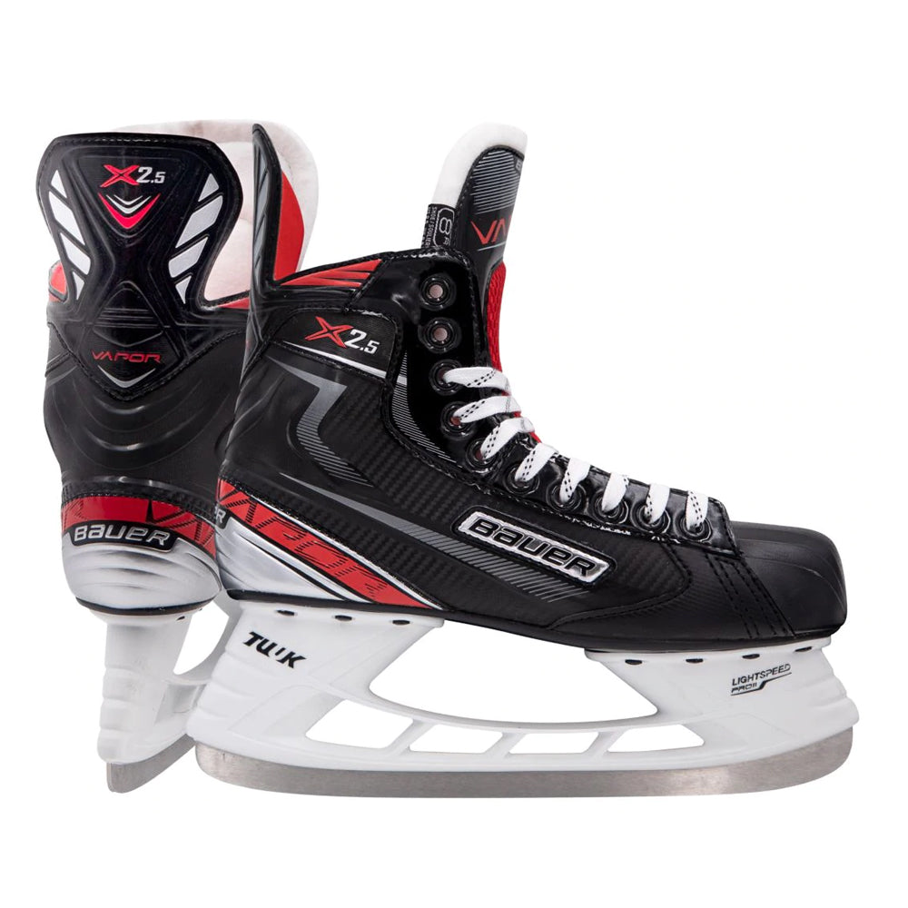 BAUER VAPOR X2.5 JR HOCKEY SKATES REG WIDTH