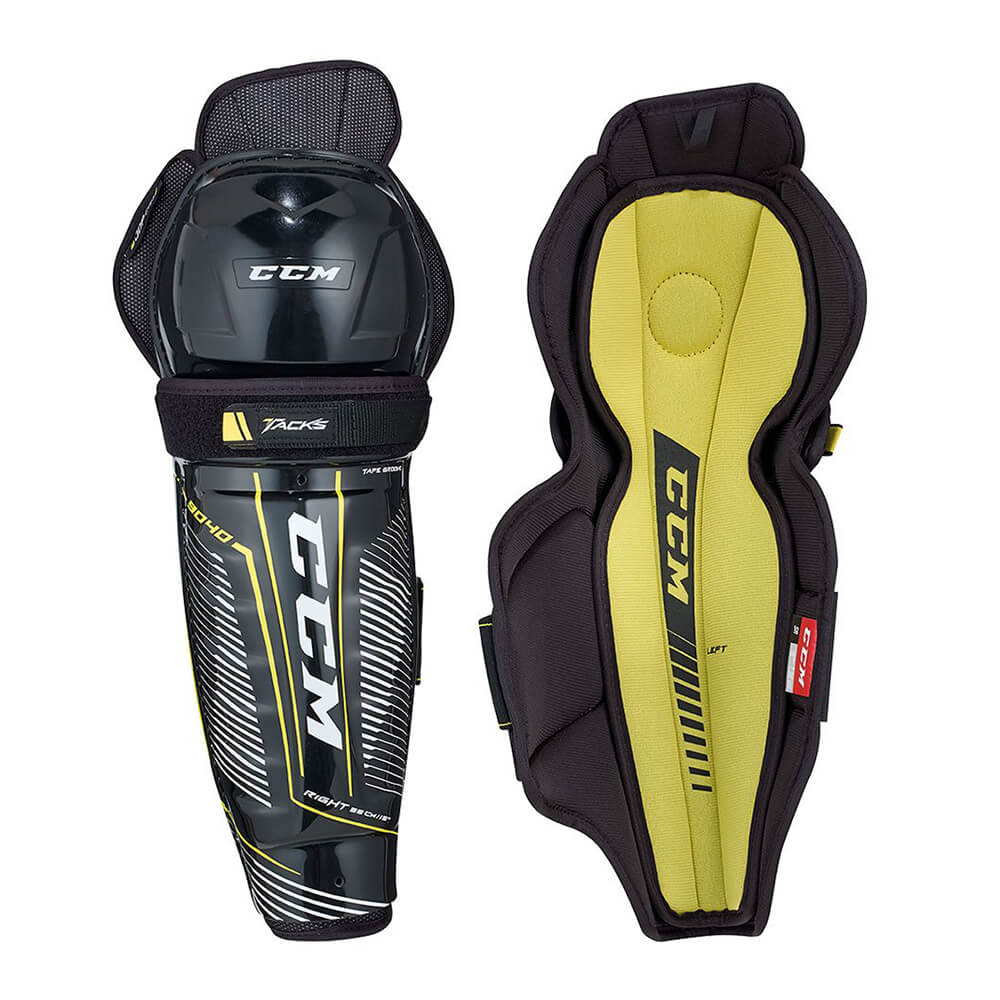 CCM TACKS 9040 SR SHIN GUARDS