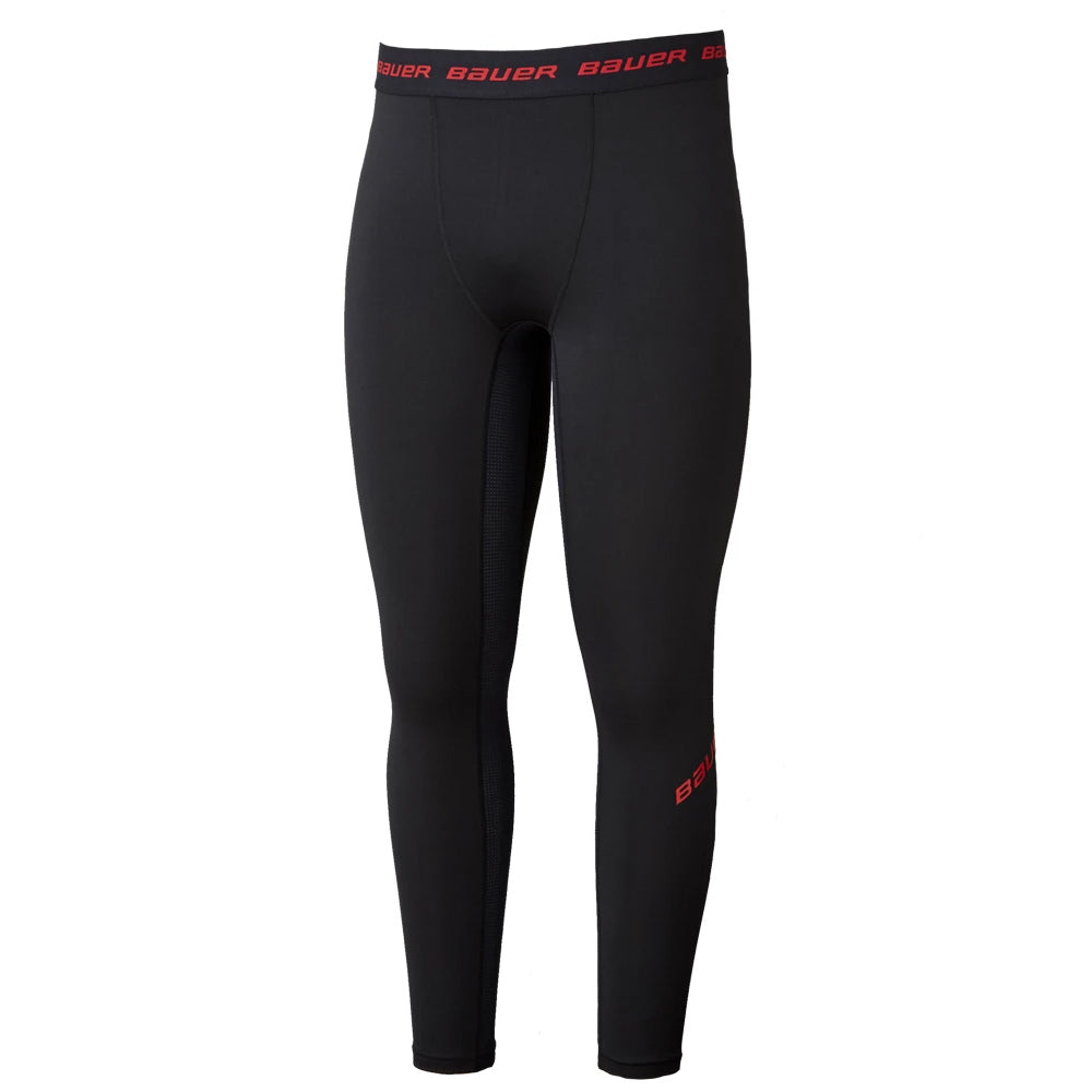 BAUER ESSENTIAL JR COMPRESSION PANT BLACK