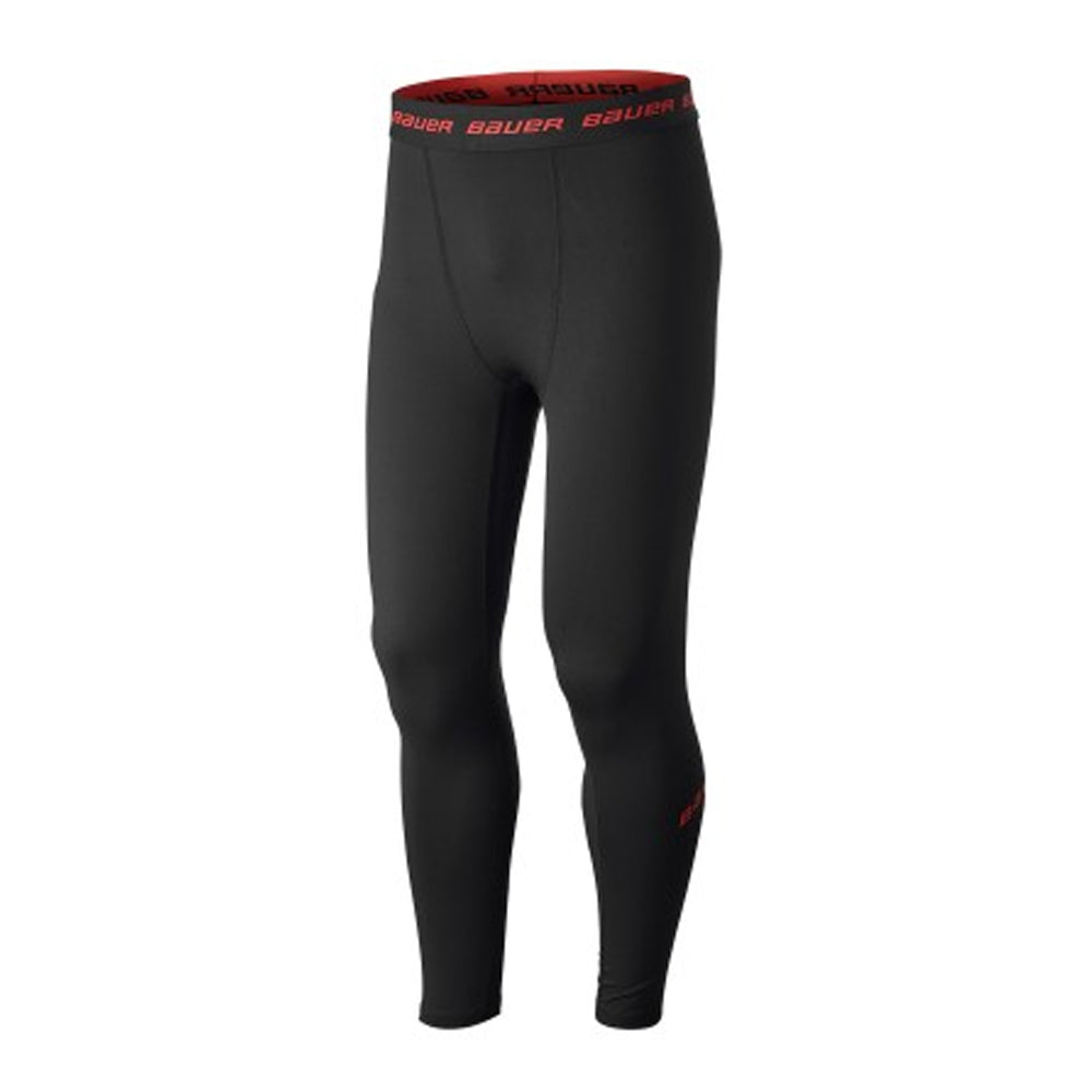 BAUER ESSENTIAL SR COMPRESSION PANT BLACK