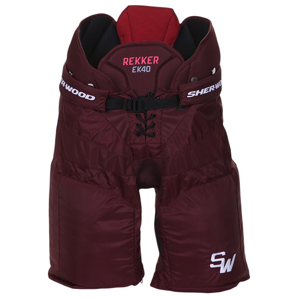 SHERWOOD REKKER EK40 SR HOCKEY PANTS MAROON