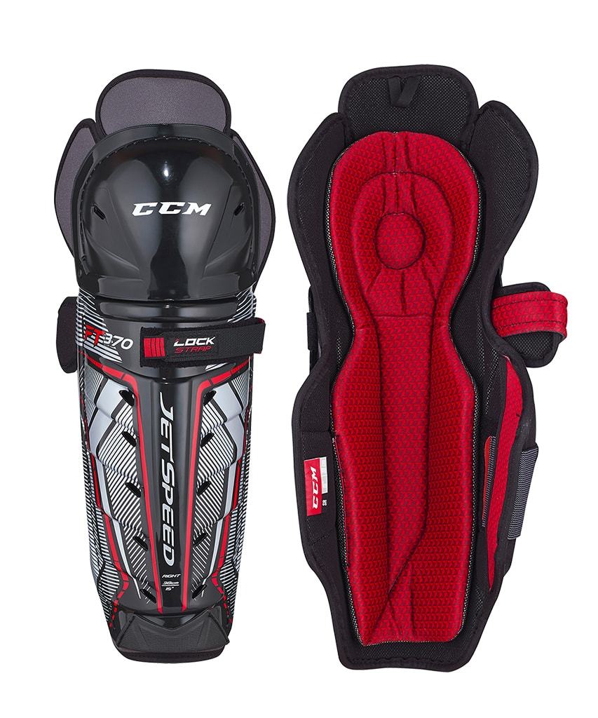 CCM JETSPEED FT370 SR SHIN GUARDS