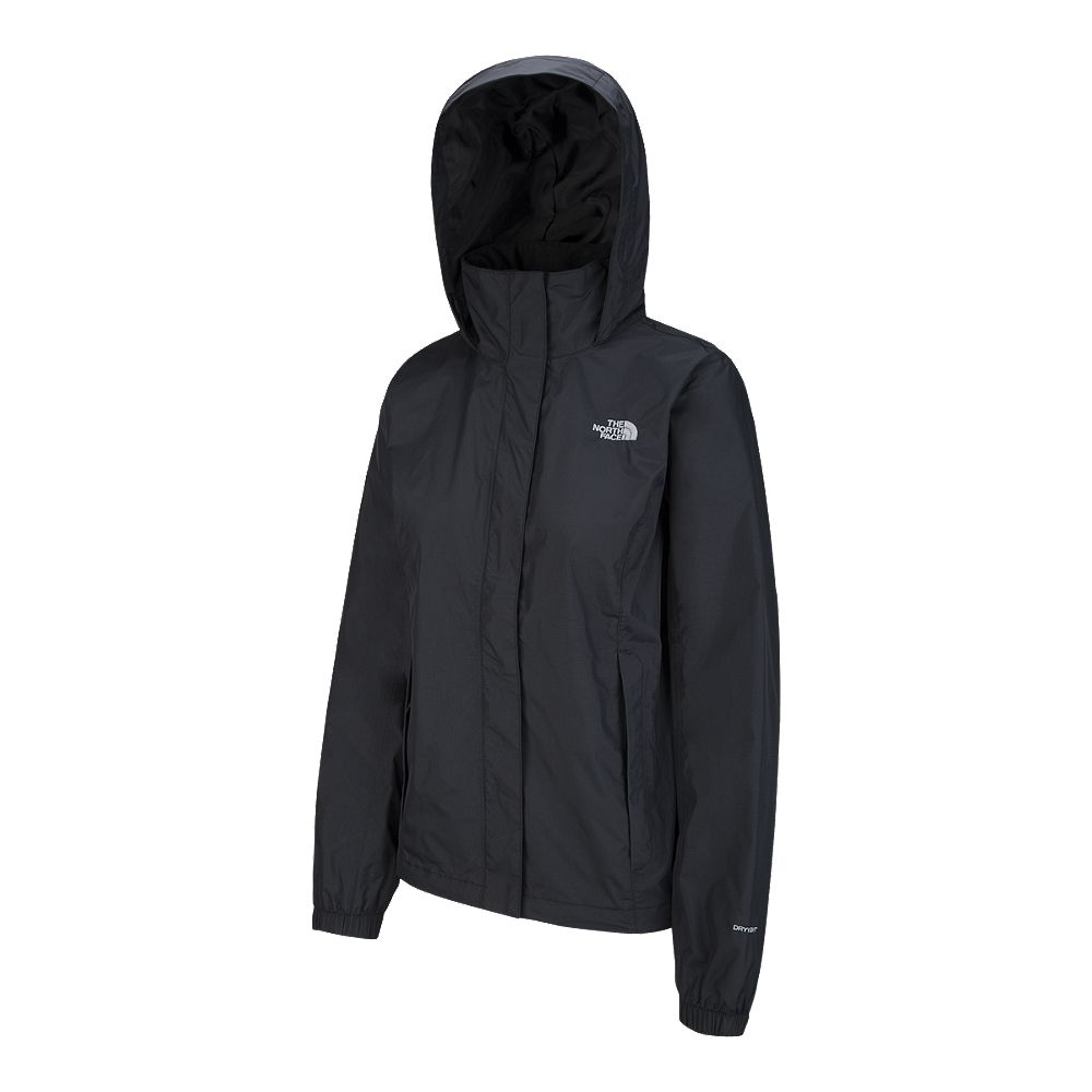 north face women's resolve rain jacket