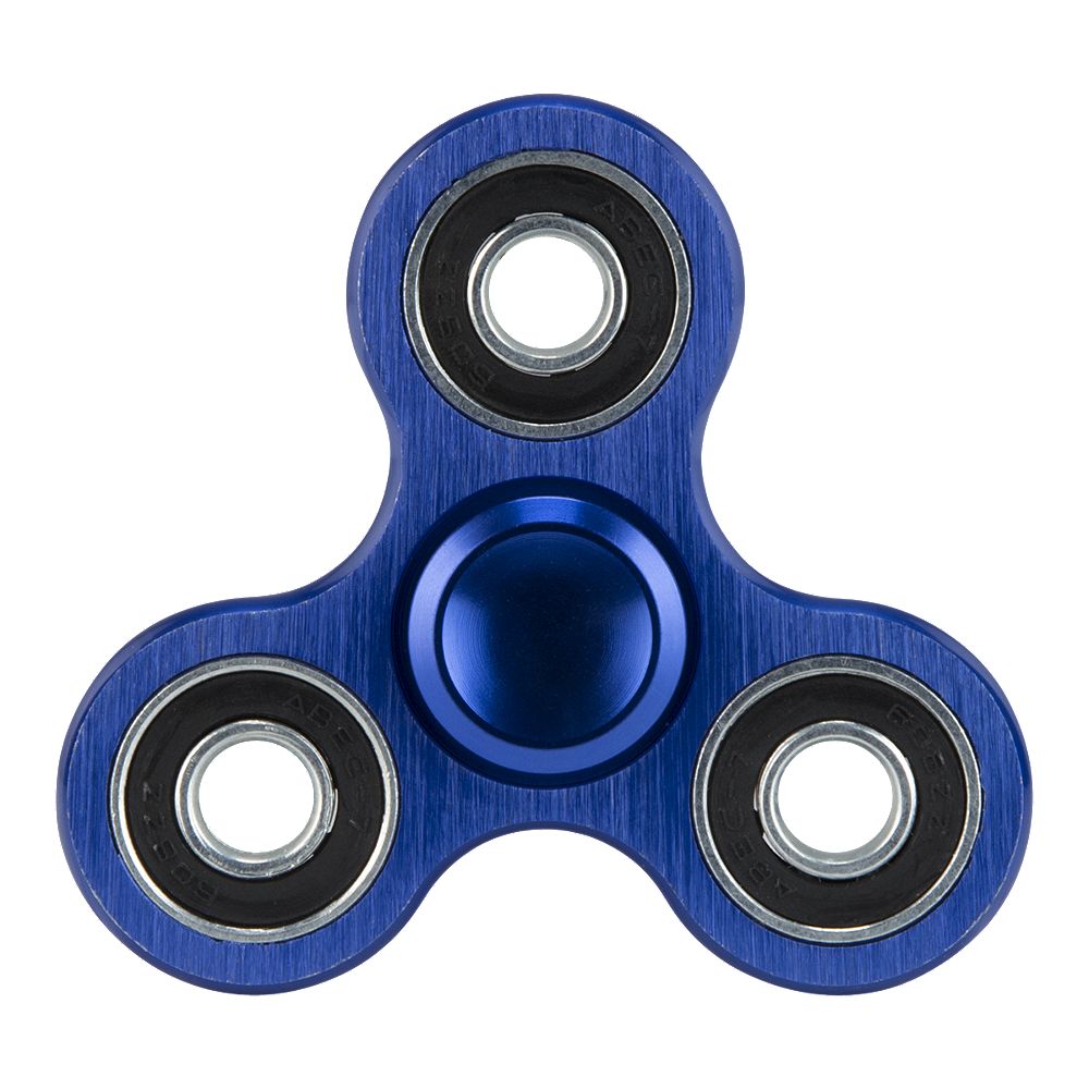 FIDGET SPINNER METAL BLUE