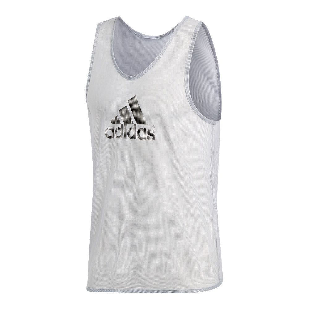 ADIDAS SILVER X-LARGE SOCCER BIB