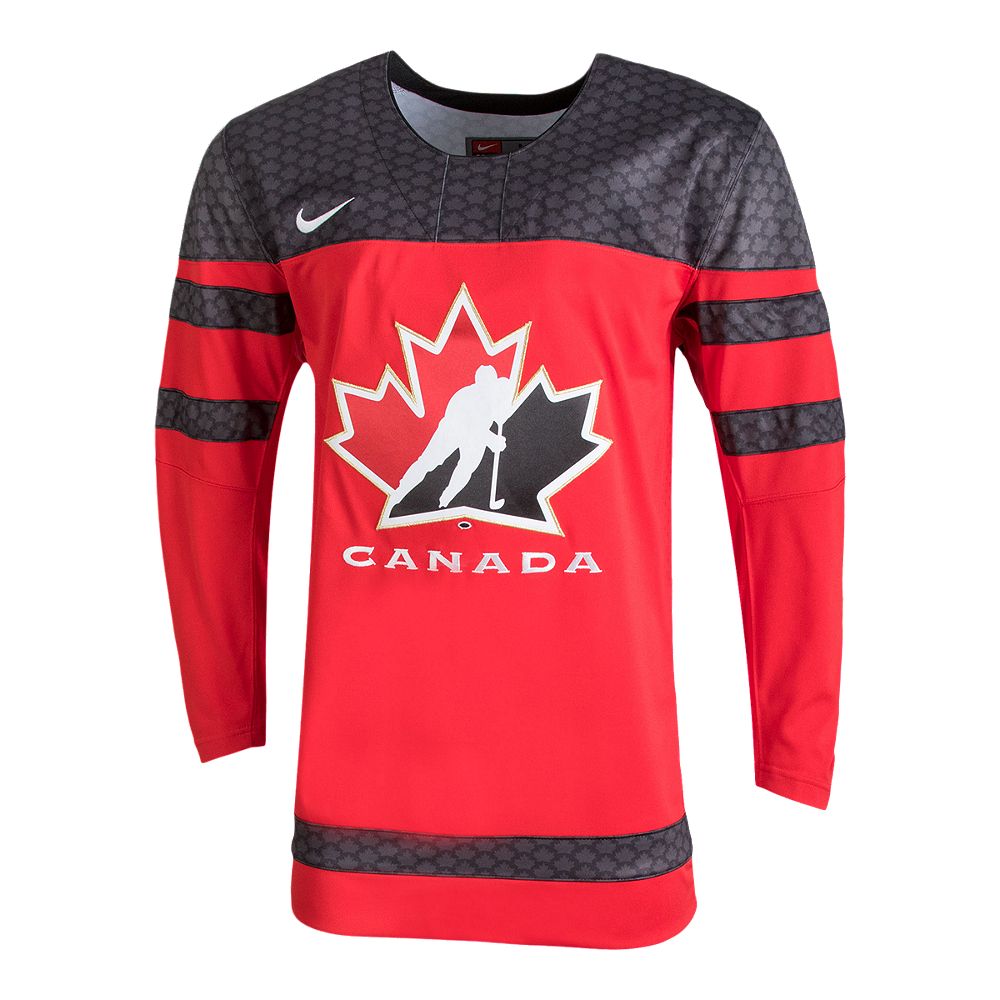 NIKE MEN'S TEAM CANADA REPLICA JERSEY RED