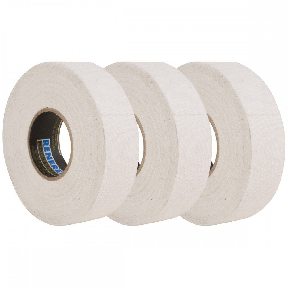 RENFREW WHITE STICK TAPE 3 PACK 24MM X 18M