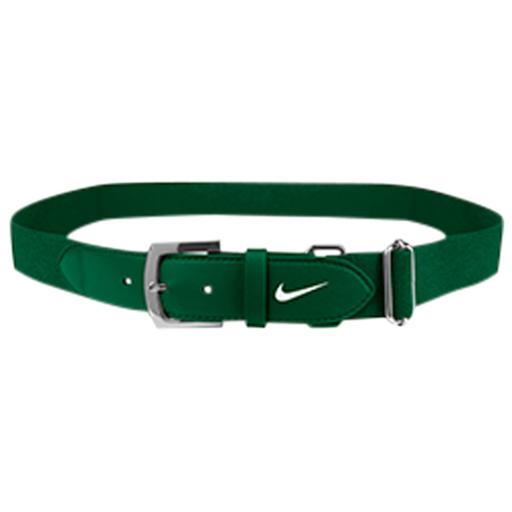 NIKE ADULT GREEN BASEBALL BELT 2.0 28 INCH - 43 INCH