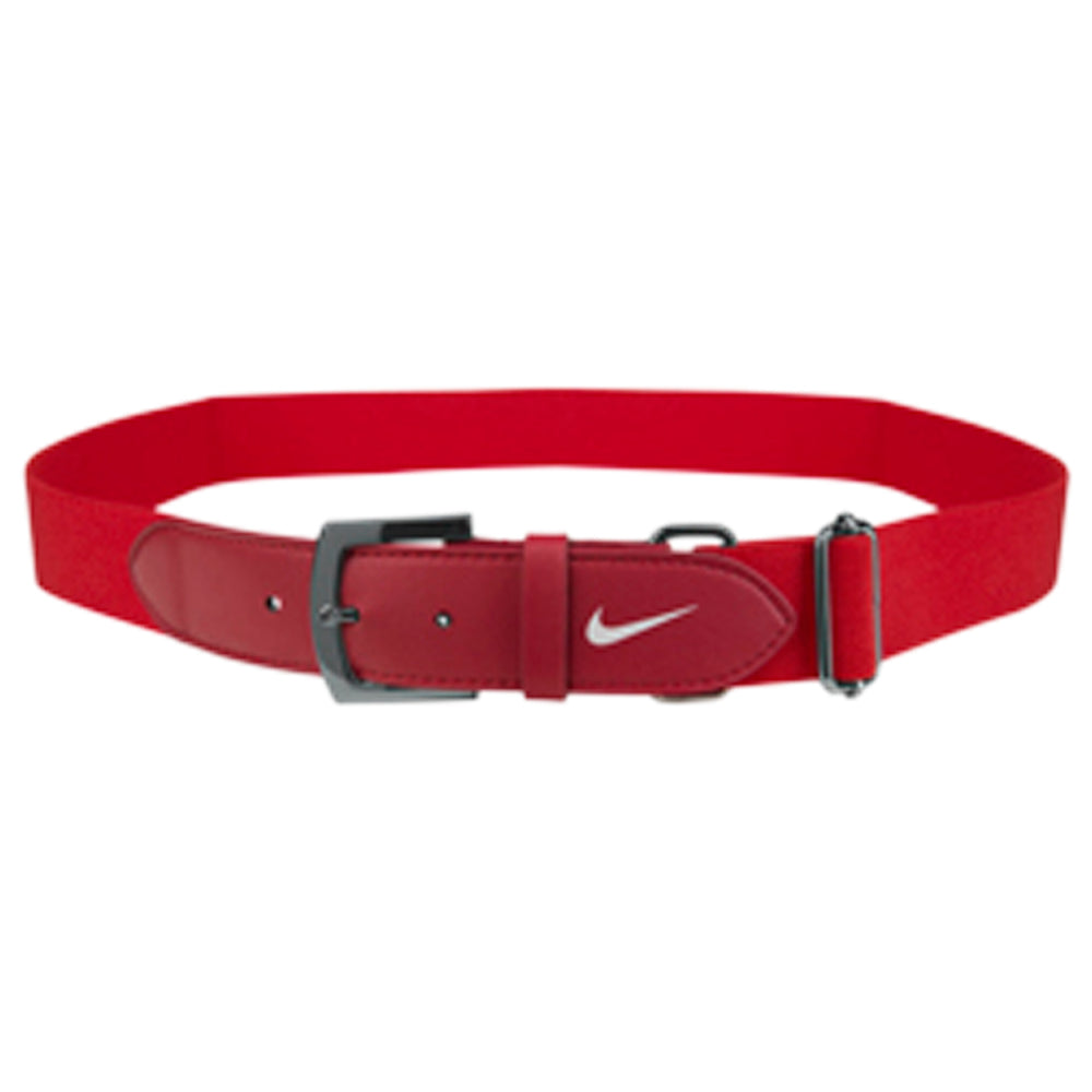 NIKE YOUTH UNIVERSITY RED BASEBALL BELT 2.0 20 INCH - 34 INCH