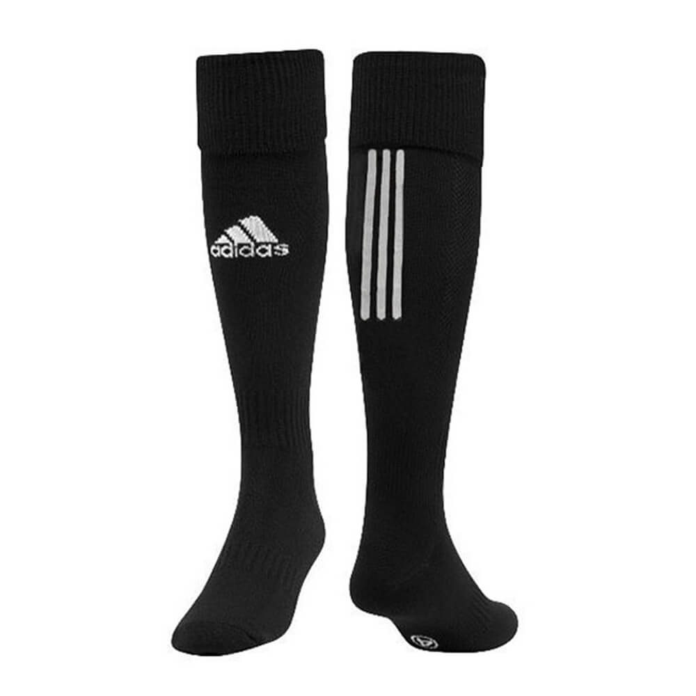 ADIDAS SANTOS 18 BLACK EXTRA SMALL SOCCER SOCK (3-4.5)